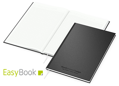 183001 EasyBook Notizbuch Black DIN A4 Recycling EasyBook Notizbuch Black DIN A4 Recycling