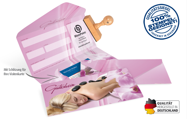 Gutscheinkarte Classic "hotstone" Gutscheinkarte Classic "hotstone"