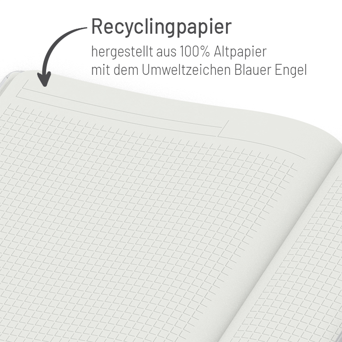 EasyBook Notizbuch Elegance Recycling DIN A4 EasyBook Notizbuch Elegance Recycling DIN A4