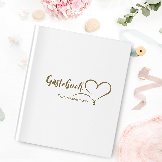 Gästebuch Weiß Gästebuch Weiß