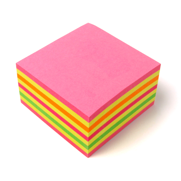 Post-it® Haftnotiz-Würfel color