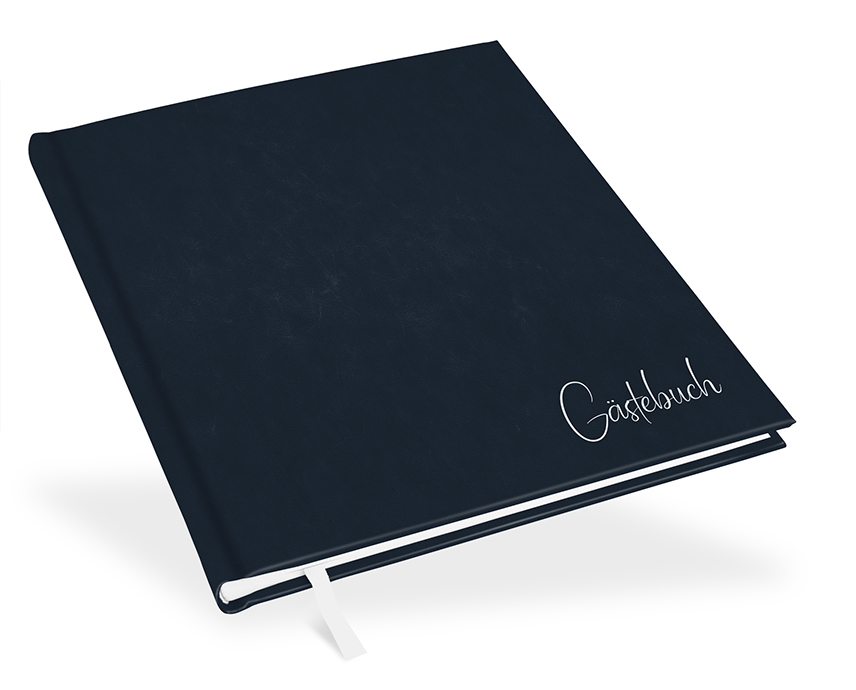 GB-21209-Kom Gästebuch  Kommunion Marineblau Gästebuch  Kommunion Marineblau