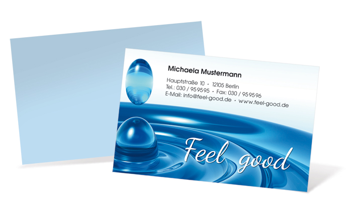 Visitenkarte "Philosophie" Landscape Visitenkarte "Philosophie" Landscape