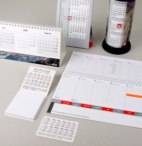 Individuelle Tischkalender Individuelle Tischkalender