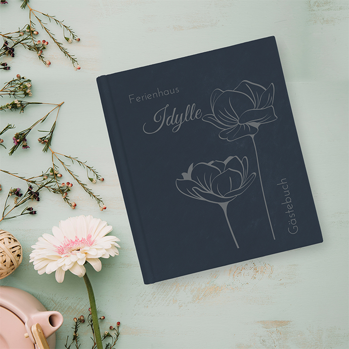 Gästebuch Ferienwohnung Marineblau Gästebuch Ferienwohnung Marineblau