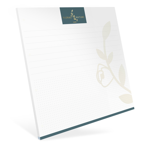 10012974001 Notizblock Quadrat A4 Notizblock Quadrat A4