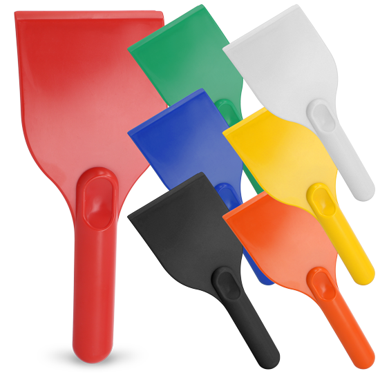 Eiskratzer aus recyceltem Kunststoff