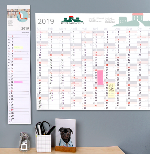 Individuelle Wandkalender