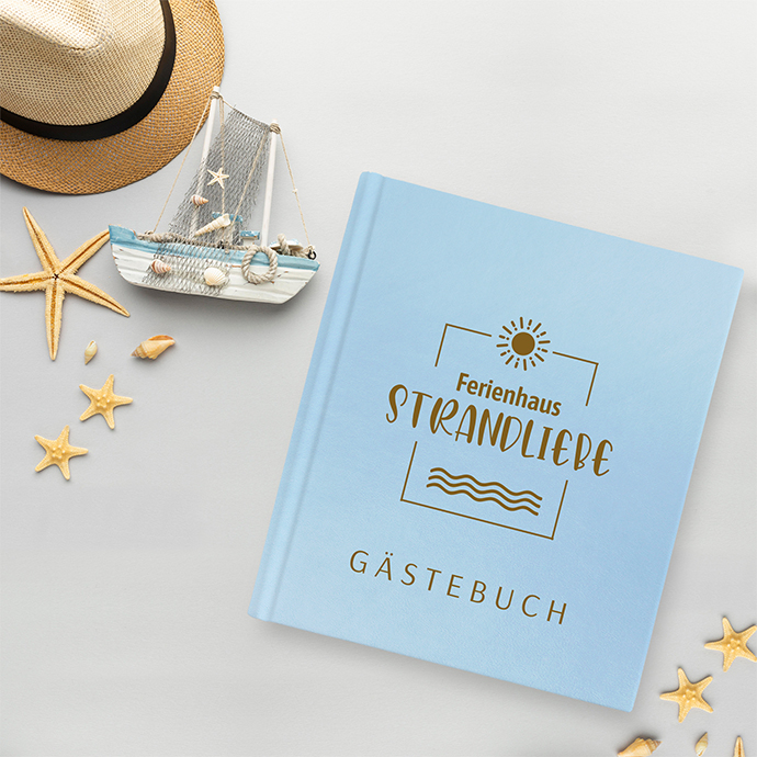Gästebuch Ferienwohnung Hellblau Gästebuch Ferienwohnung Hellblau