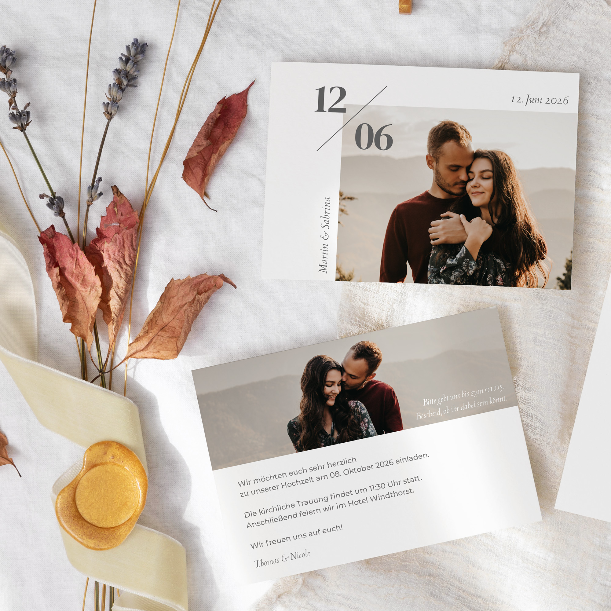 Postkarte DIN A6 im Querformat - Minimalistisch "Helsinki"