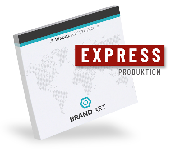 BIZSTIX® Haftnotizen 72 x 72 m in Express-Produktion