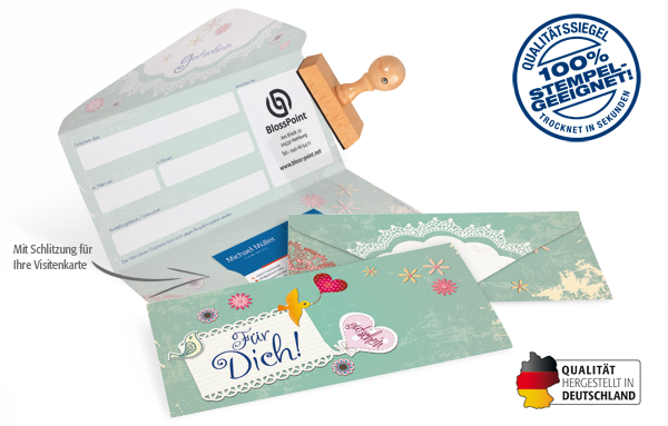 Gutscheinkarte Classic "happy birds" Gutscheinkarte Classic "happy birds"