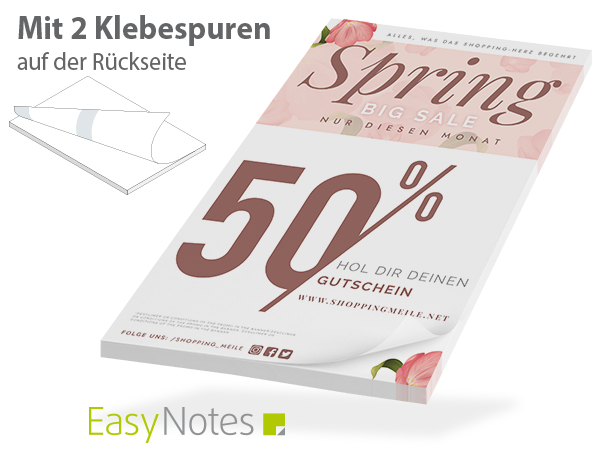 EasyNotes Haftnotizen 100 x 147 mm