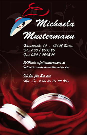 1212010199 Visitenkarte "trau Dich" Visitenkarte "trau Dich"