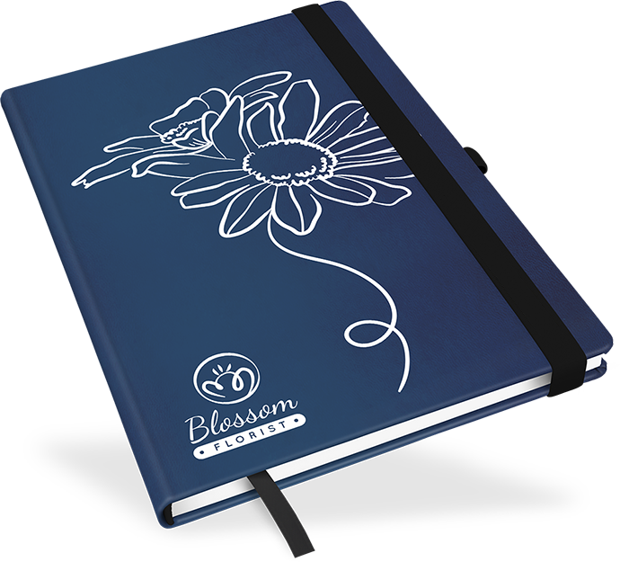 "Cosmic Cobalt" - Large mit deinem Umschlagdesign "Cosmic Cobalt" - Large mit deinem Umschlagdesign