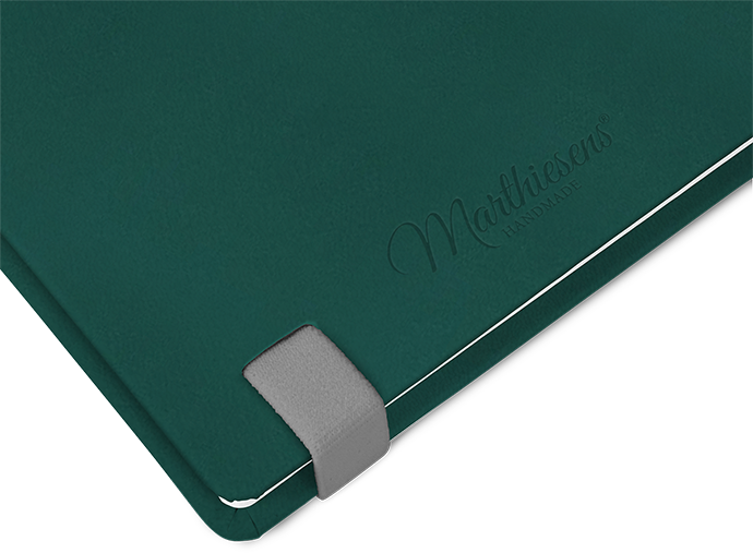 Notizbuch "Midnight Green" - Large