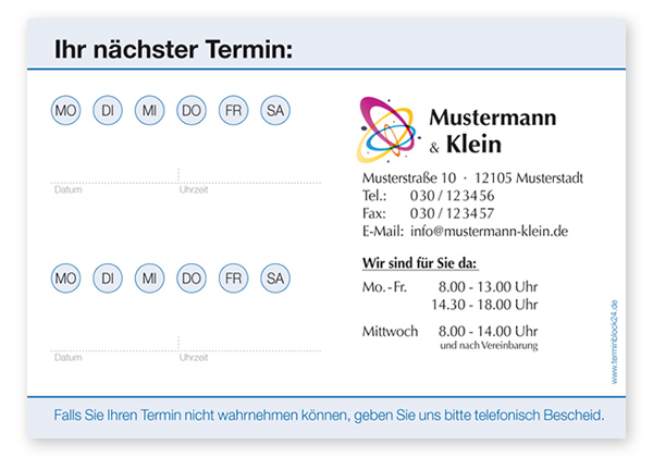 Terminzettel Classic #6.2