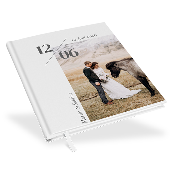Gästebuch Hochzeit - Minimalistisch "Helsinki"