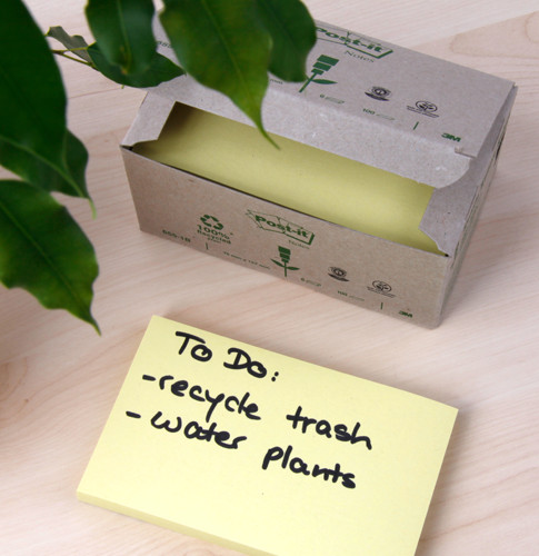 Post-it® Recycling Notes 127 x 76 mm