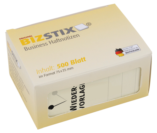 BIZSTIX® Business Haftnotizen "Wiedervorlage" BIZSTIX® Business Haftnotizen "Wiedervorlage"