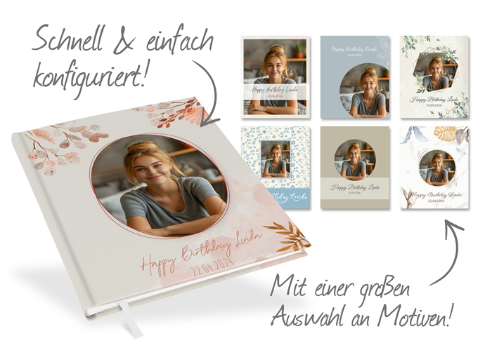 Gästebuch Geburtstag personalisiert Gästebuch Geburtstag personalisiert