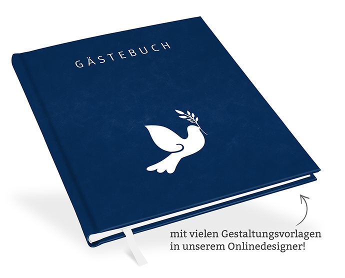 Gästebuch Royalblau Gästebuch Royalblau