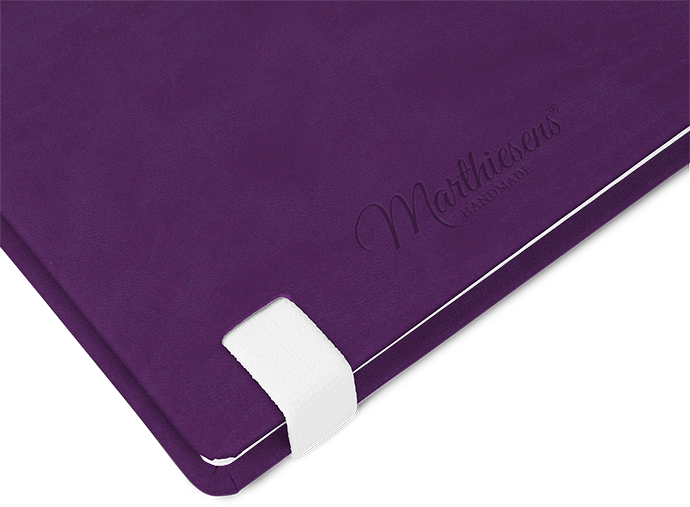 "Imperial Lila" - DIN A5 mit deinem Umschlagdesign "Imperial Lila" - DIN A5 mit deinem Umschlagdesign