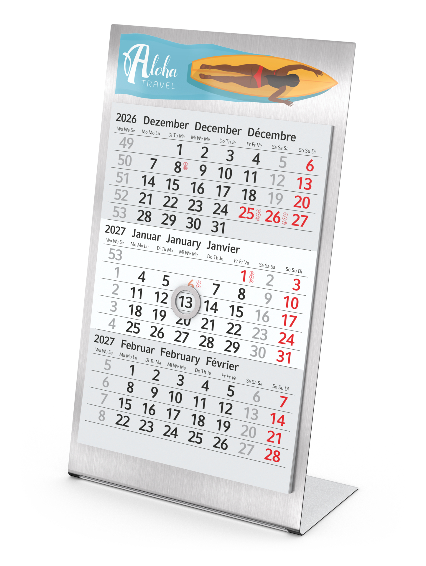 Werbekalender-Set (150-teilig)
