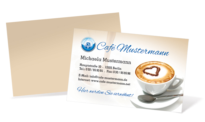 Visitenkarte "la crema" Landscape Visitenkarte "la crema" Landscape