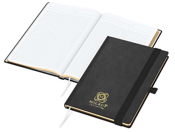 EasyBook Notizbuch Gold/Silver DIN A5
