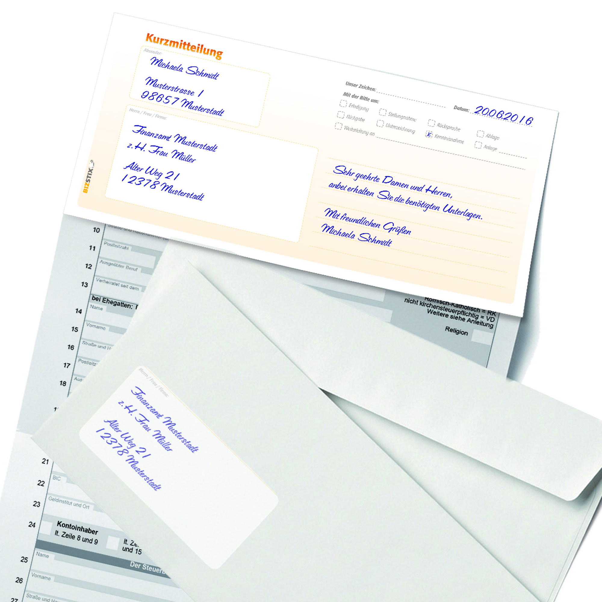 BIZSTIX® Kurzmitteilungshaftnotizen BIZSTIX® Kurzmitteilungshaftnotizen