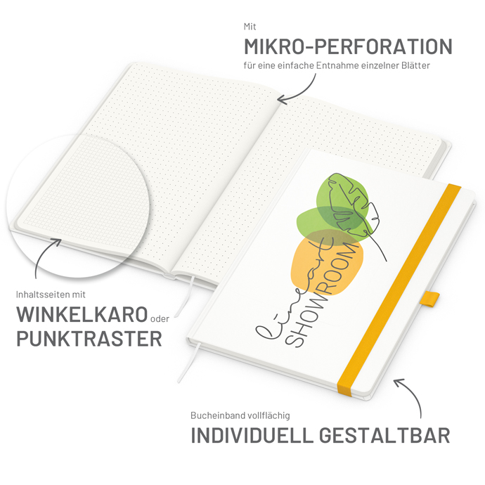 EasyBook Notizbuch Elegance Recycling DIN A4