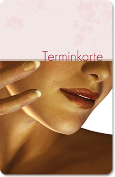 Terminkarte "schöner Abend" Terminkarte "schöner Abend"