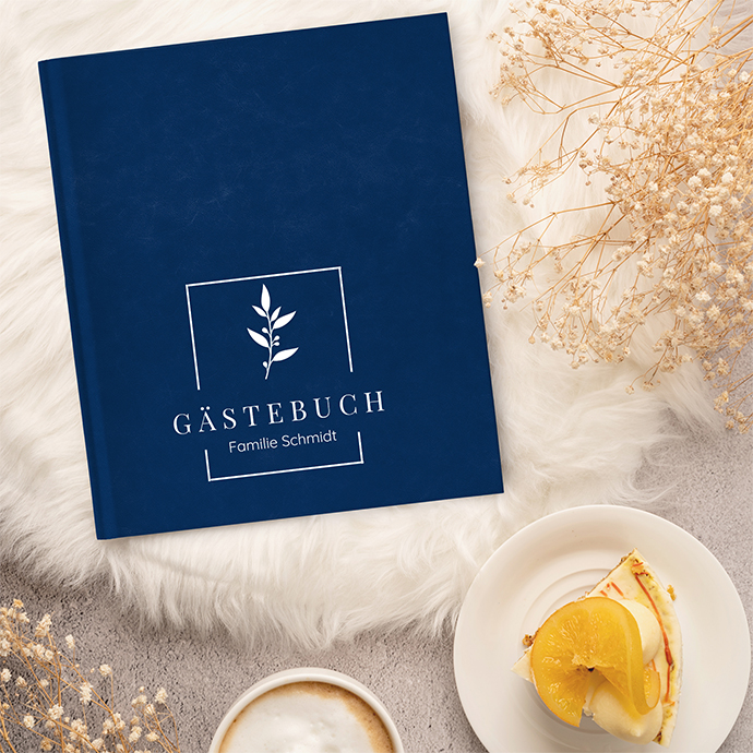 Gästebuch Royalblau Gästebuch Royalblau