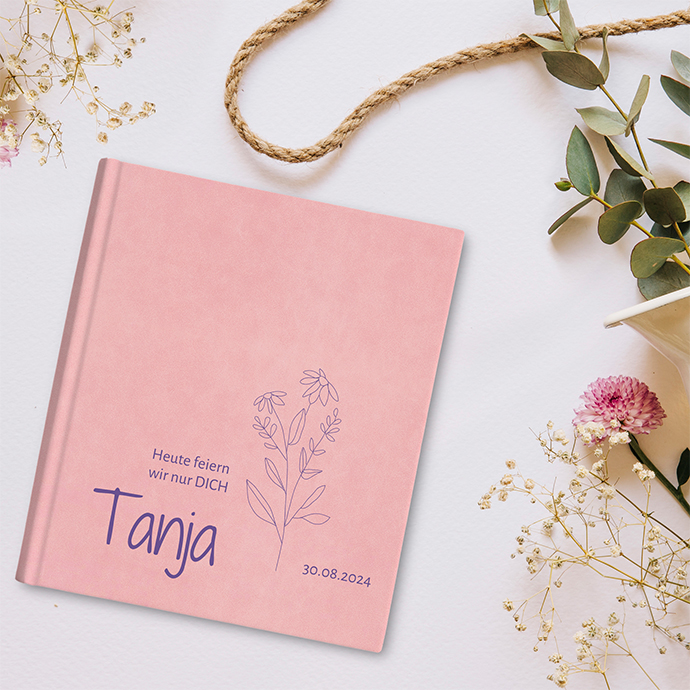 Gästebuch Geburtstag Rosa Gästebuch Geburtstag Rosa