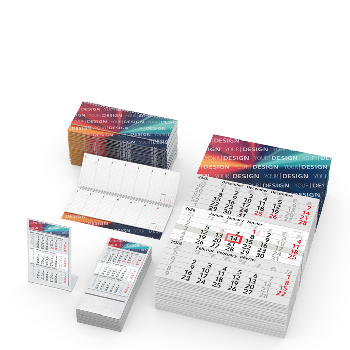 Werbekalender-Set (150-teilig)