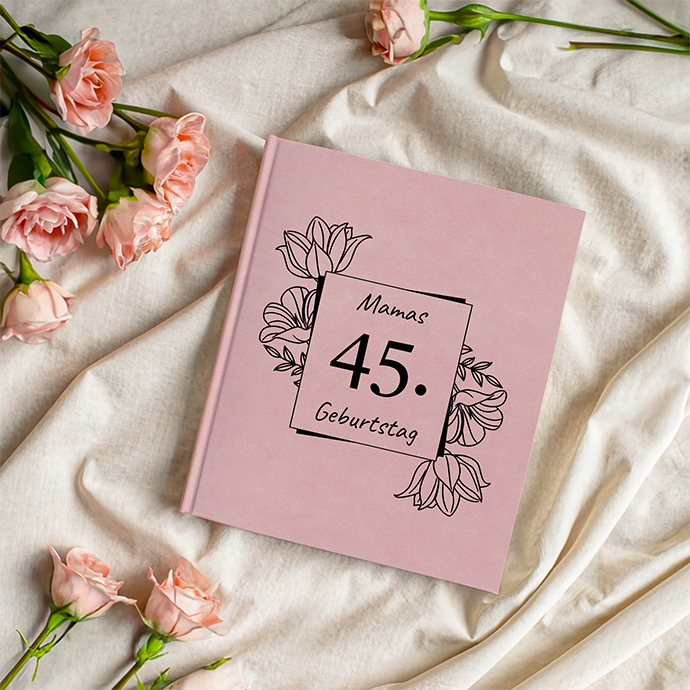 Gästebuch Geburtstag Rosa Gästebuch Geburtstag Rosa