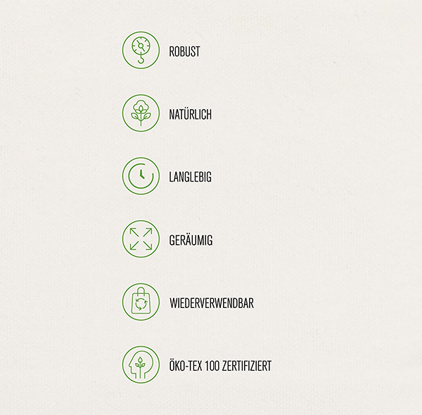 Marthiesens®  Canvastasche "Tjasche" Marthiesens®  Canvastasche "Tjasche"