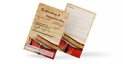 Buchhandel Visitenkarten  Buchhandel Visitenkarten