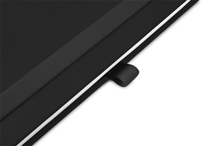 "Smoky Black" - DIN A5 mit deinem Umschlagdesign "Smoky Black" - DIN A5 mit deinem Umschlagdesign