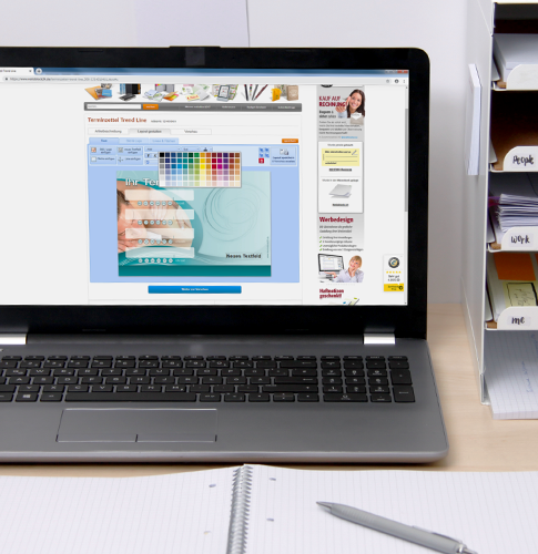 Individuelle Organisationshilfen und Terminzettel bestellen Individuelle Organisationshilfen und Terminzettel bestellen