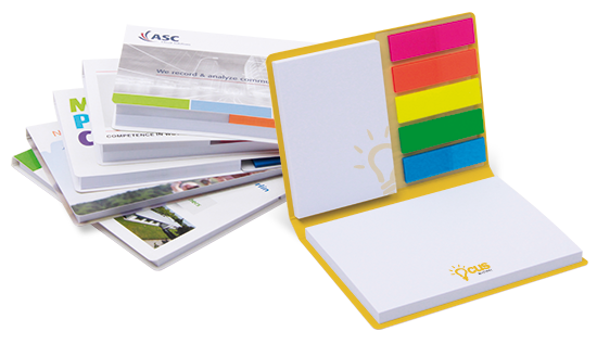 Haftnotiz-Set im Softcoverumschlag