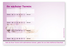 1215010409 Terminzettel "nail design" - 4 Termine mit Wochentagen Terminzettel "nail design" - 4 Termine mit Wochentagen