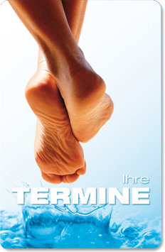 Terminkarte "blue fresh" Terminkarte "blue fresh"