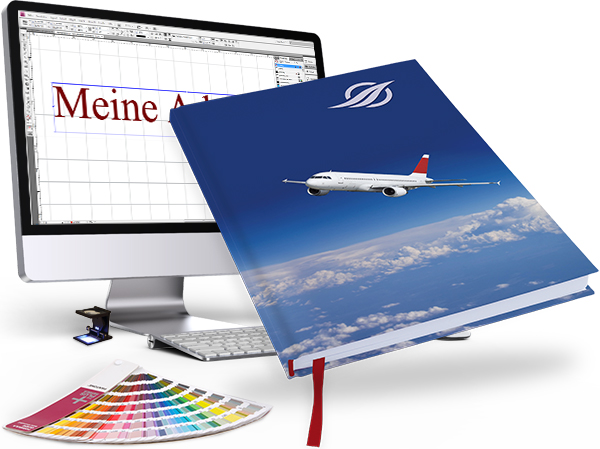 Gestaltung für Notizbuch personalisiert