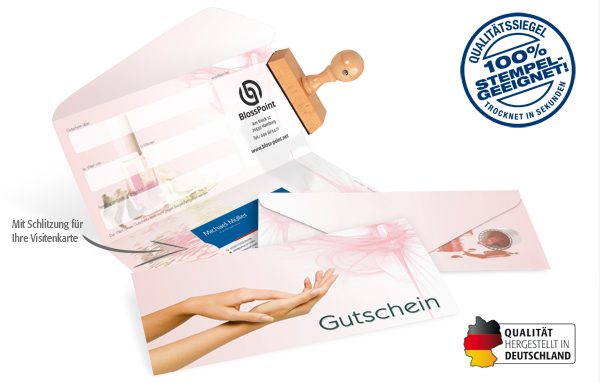 Gutscheinkarte Classic "sanfte Berührung" Gutscheinkarte Classic "sanfte Berührung"