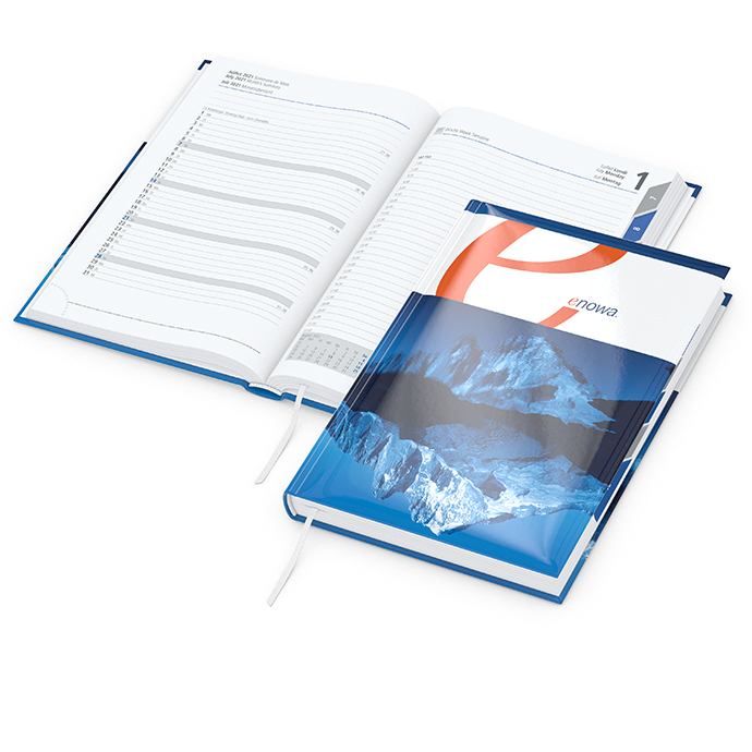 EasyBook Kalender A5 mit Registerstanzung