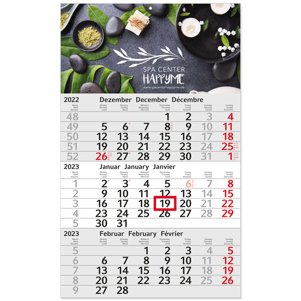Werbekalender-Set (150-teilig)