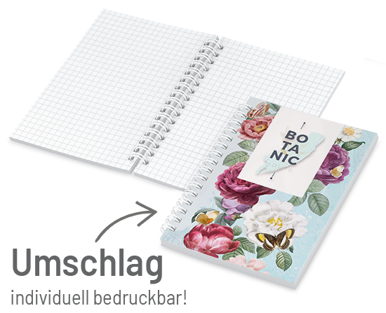 1106024011 Spiralblock DIN A6 - Inhalt Standard Spiralblock DIN A6 - Inhalt Standard