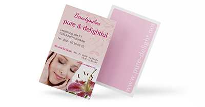 Kosmetik Visitenkarten  Kosmetik Visitenkarten